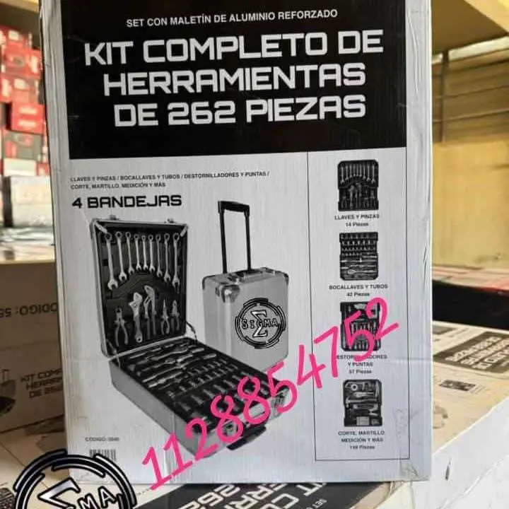 Kit Completo de Herramientas 262piezas