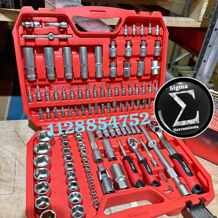 Juegos Llaves Tubos Puntas 110 Pcs Enc 1/4 1/2 Eurotech