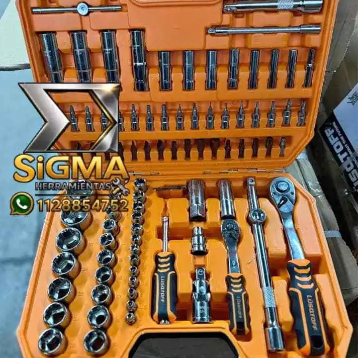 Juego de bocallaves y accesorios 94 piezas lusqtoff