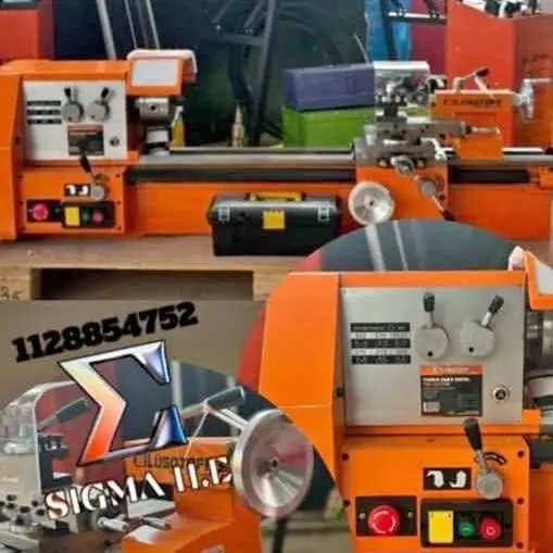Torno mecánico para Metal 550w 700mm Lüsqtoff