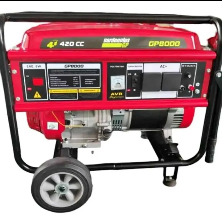 Generador Monofásico 6.5 Kw 4 Tiempos Garden Plus