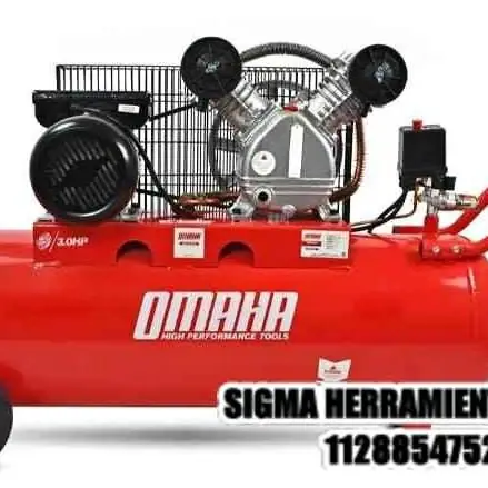 Compresor de 100litros a Correa OMAHA
