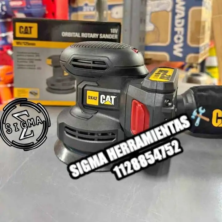 Lijadora pulidora 125MM 18V cat DX42B