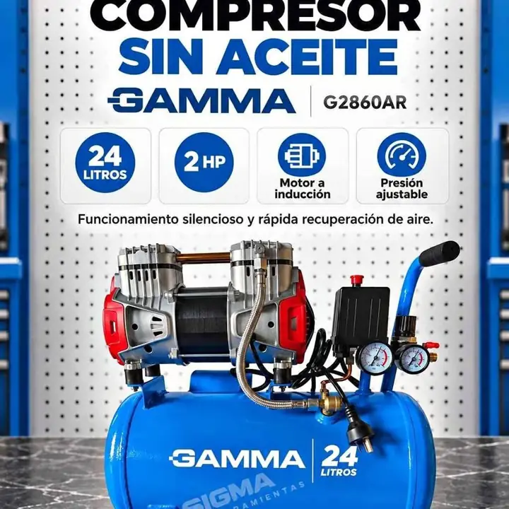Compresor de 24litros GAMMA
