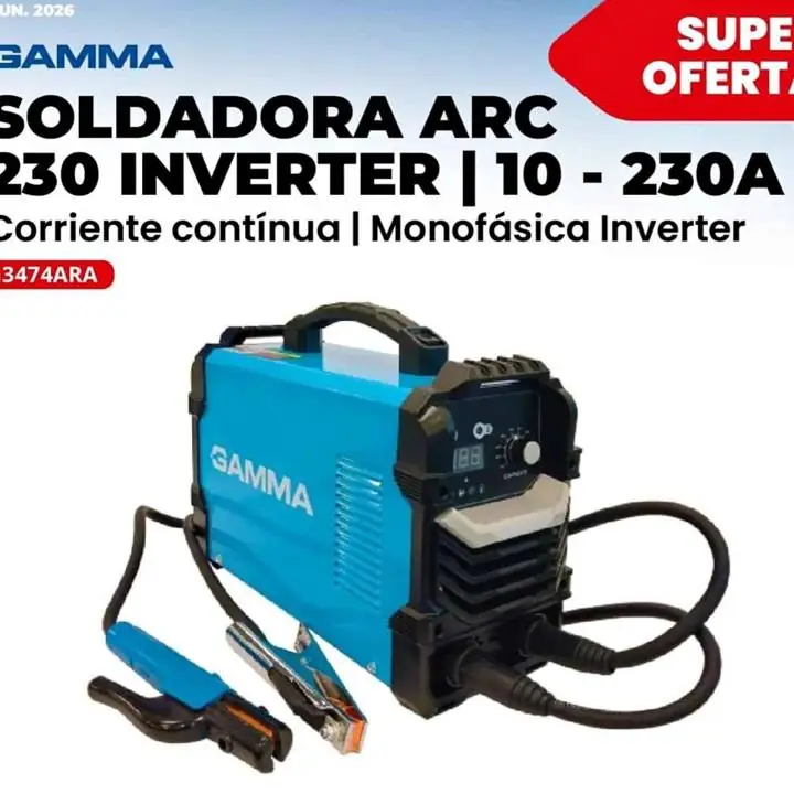 Soldadora Inverter 230 Amp GAMMA