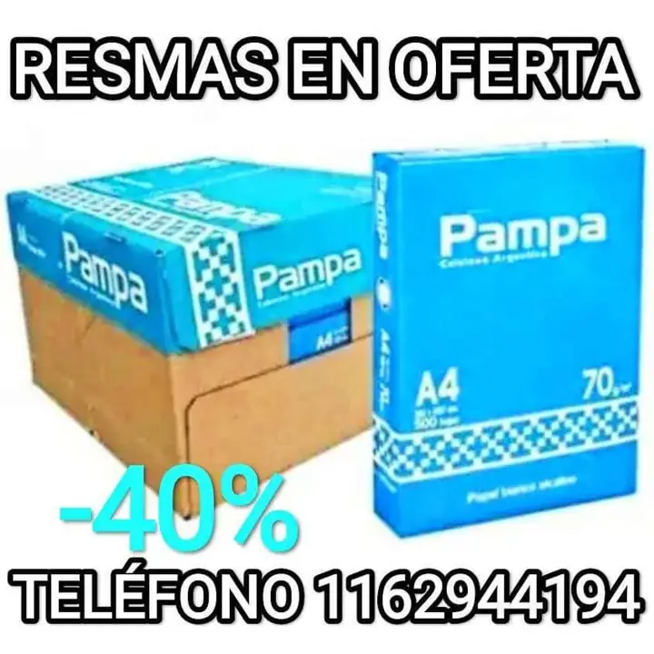 RESMAS A4 Liquidación de Stock al Mejor Precio