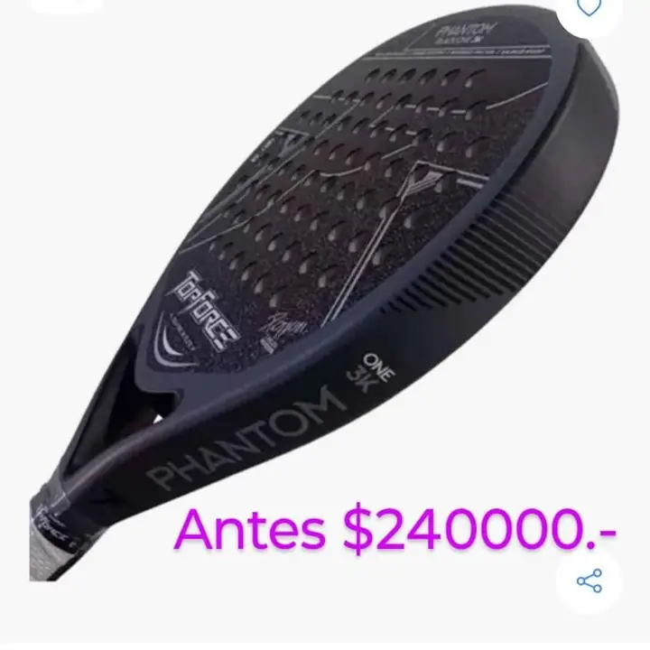 Paleta Padel Carbono 3k Rugoso Eva Mix Foam Lágrima Full Carbono Oportunidad Líquido
