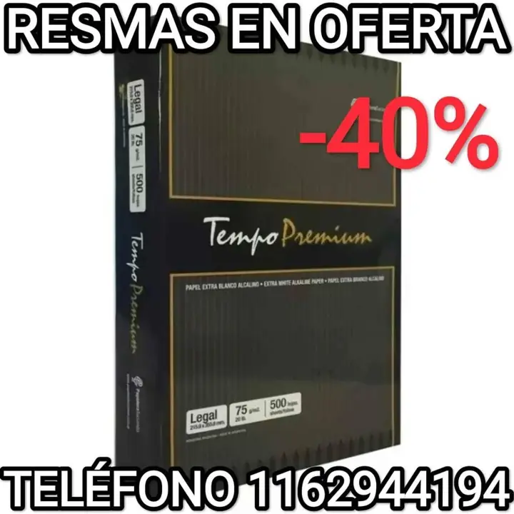 Resmas en oferta A4 A3 Oficio Carta al Mejor Precio Todas las Marcas