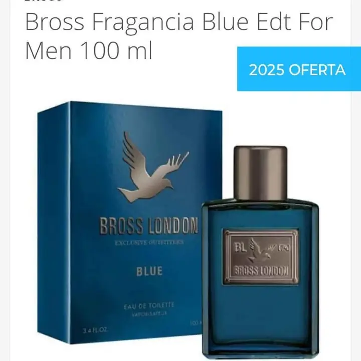 Bross London Perfume Económico Men 2025 8hs Proyecta Envíos