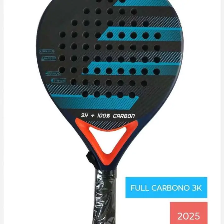 Paleta Padel Profesional Full Carbono 3k Diamante Rugosa OFERTA Nueva