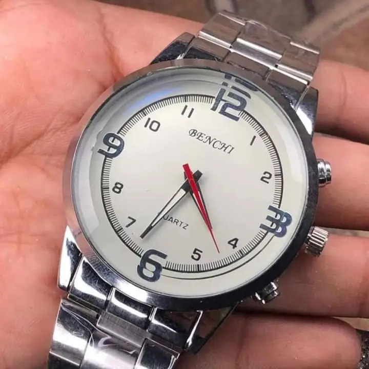 Reloj Benchi Francés Malla Cuero