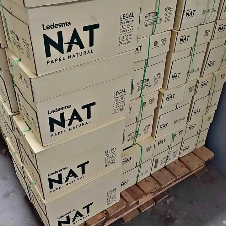 5 Resmas Legal NAT Ledesma Caja de 500 Hojas Oferta Envios
