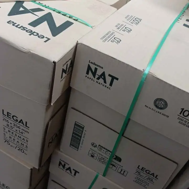 5 Resmas nat 75 Gramos Ledesma Oferta por Caja