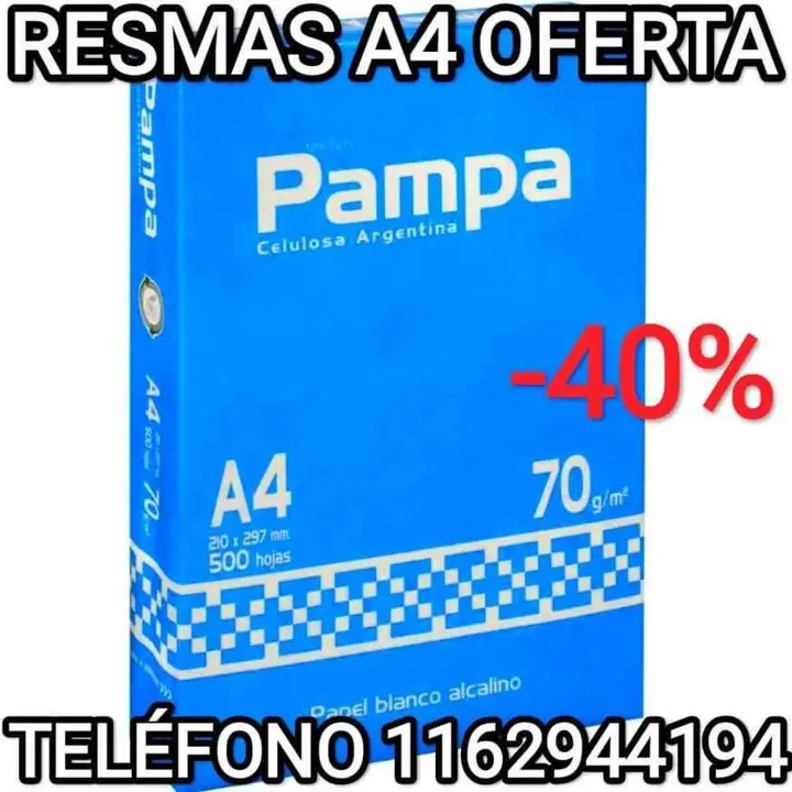 RESMAS A4 Liquidación de Stock al Mejor Precio Todas las Marcas