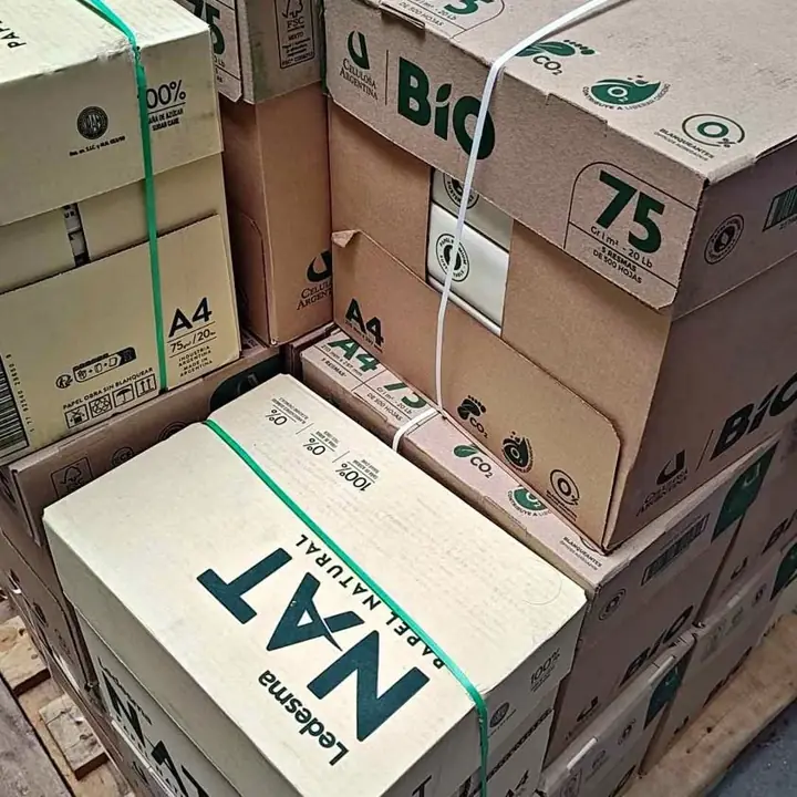 5 RESMAS A4 NAT o BIO Oportunidad x Caja Oferta 500 hojas c/u osea 2500 hojas Envíos