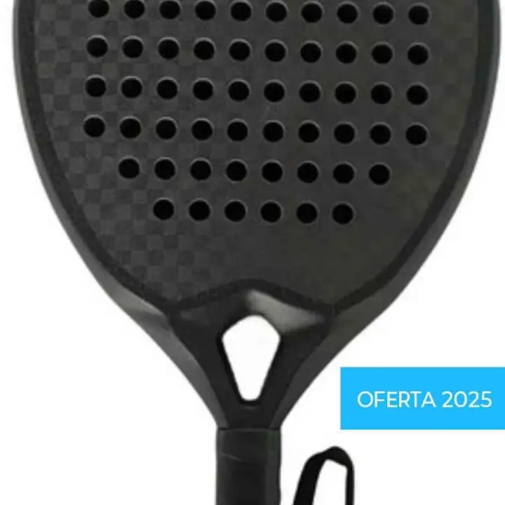 Paleta Padel Full Carbono 3k Bitubular