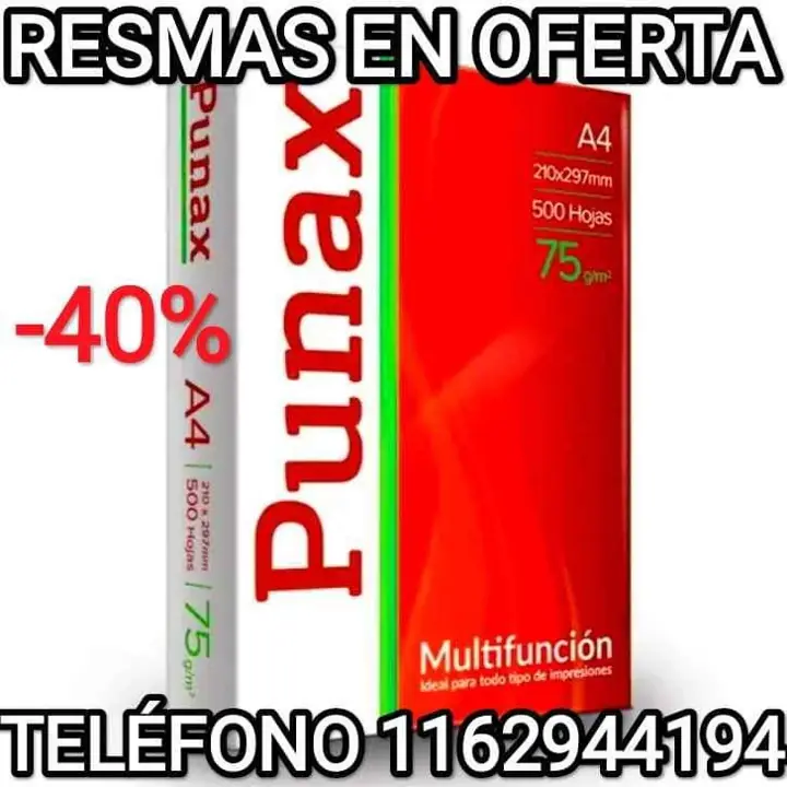 Resmas en oferta A4 A3 Oficio Carta al Mejor Precio Todas las Marcas