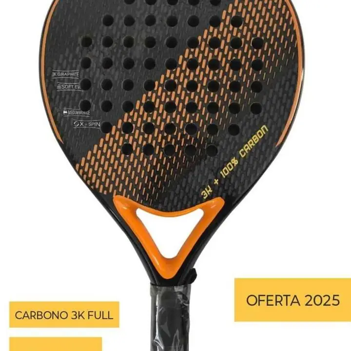 Paleta profesional carbono 3K EVA SOFT Acabado Rugoso Descuento Líquido