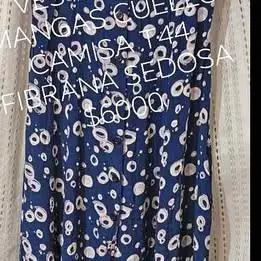 Vestido soltero sin mangas fibrana sedosa T44 paternal