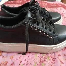 Zapatillas nro 38 C/plataforma excelente estado paternal $7000