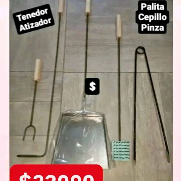 Kit parrillero x 5 piezas