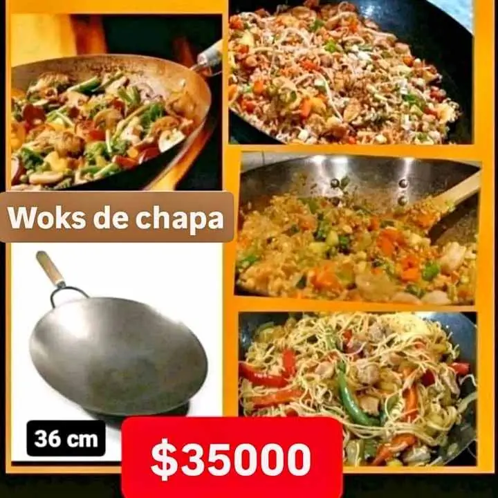 Woks con agarre