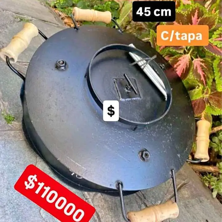 Discos de arado 44/45 con tapa y patas desmontables