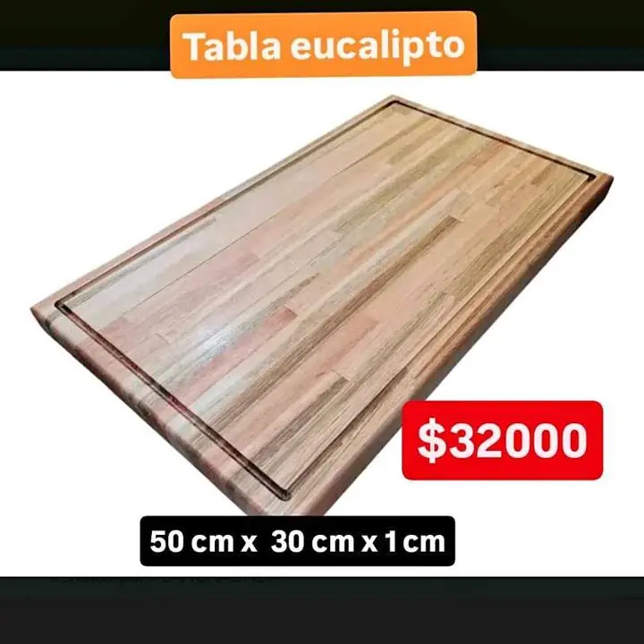 Tabla eucalipto 50 x 30 cm