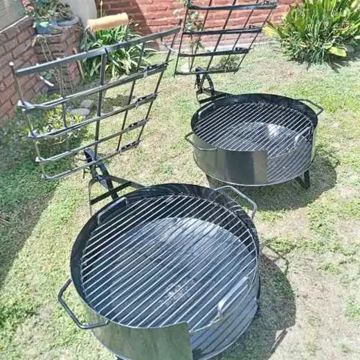 Fogonero con asador circular + parrilla