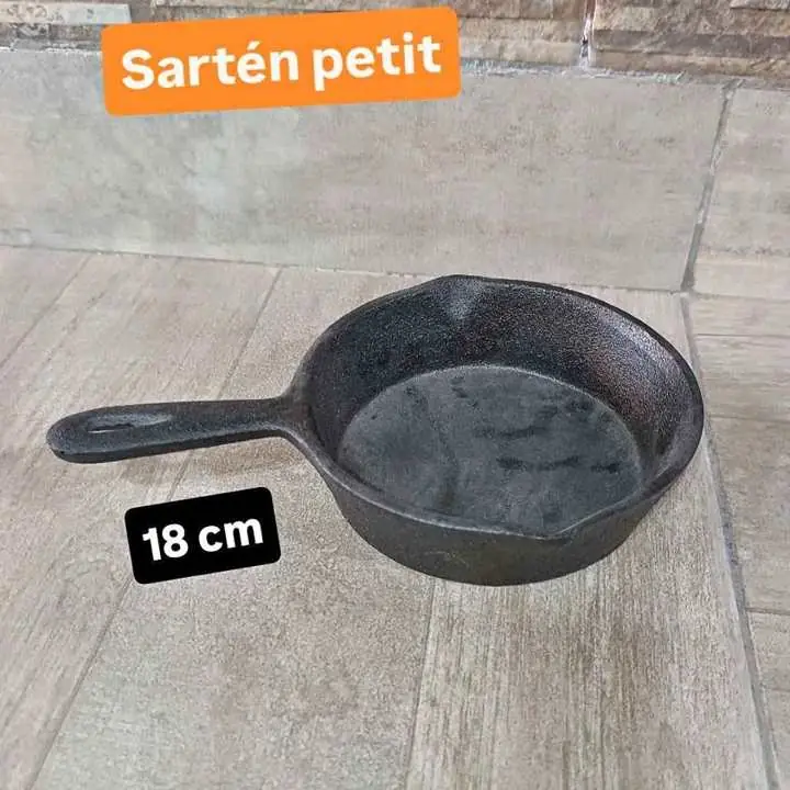 Sartén de fundición 18 cm