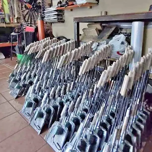 Kit palita atizador por 4 piezas Palita atizador cepillo y tenedor