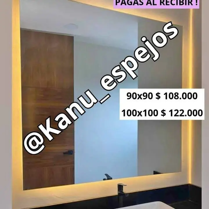 Espejo Cuadrado Led PROMOO