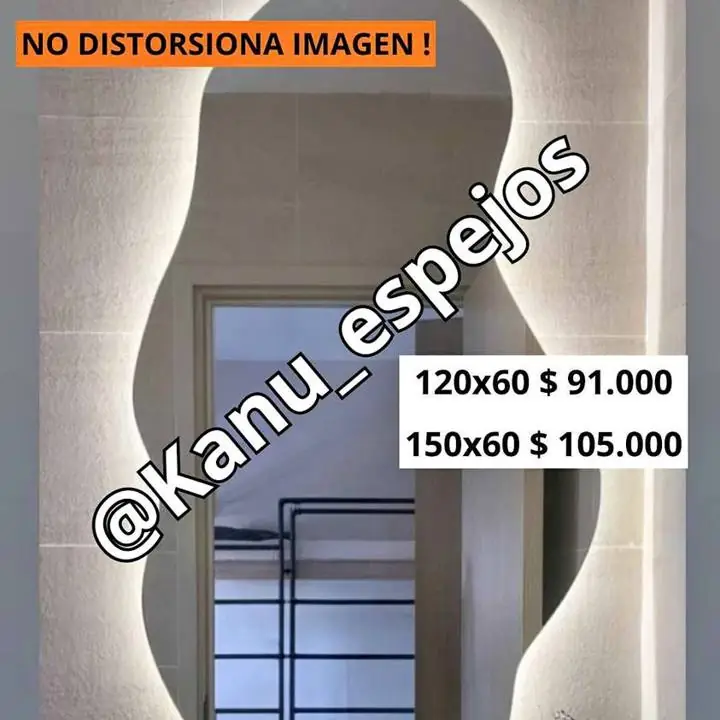 Espejo Nube led excelente calidad