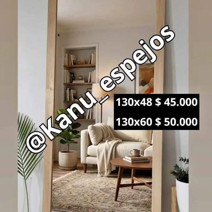 Espejo Álamo Entrega inmediata