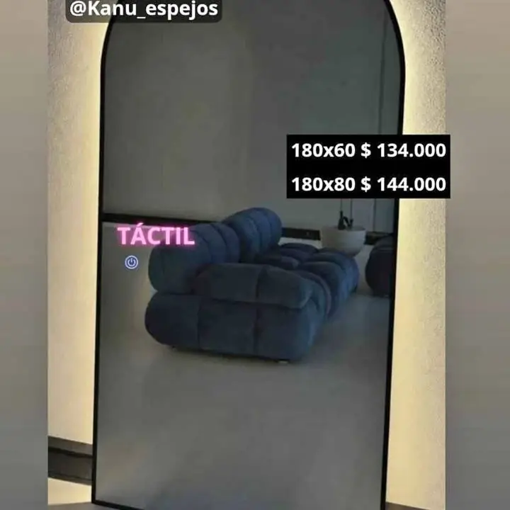 Espejo Vestidor Touch