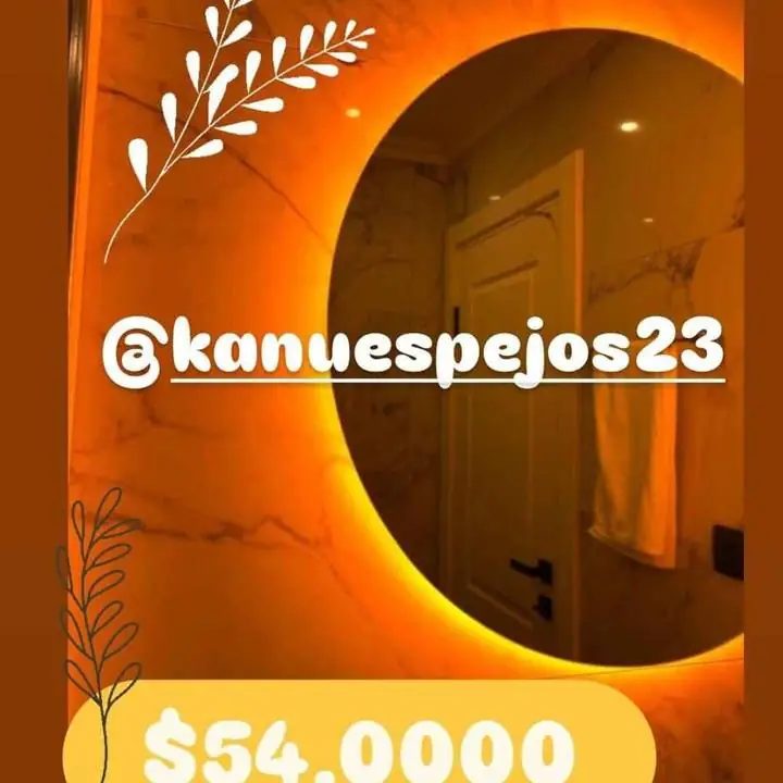Espejo Circular Led