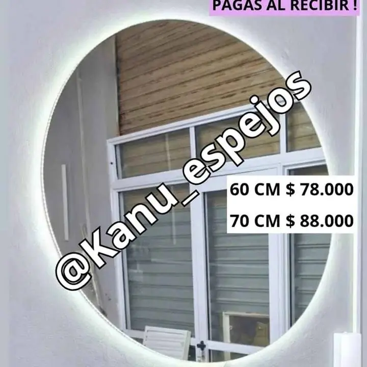 Espejo Circular Led