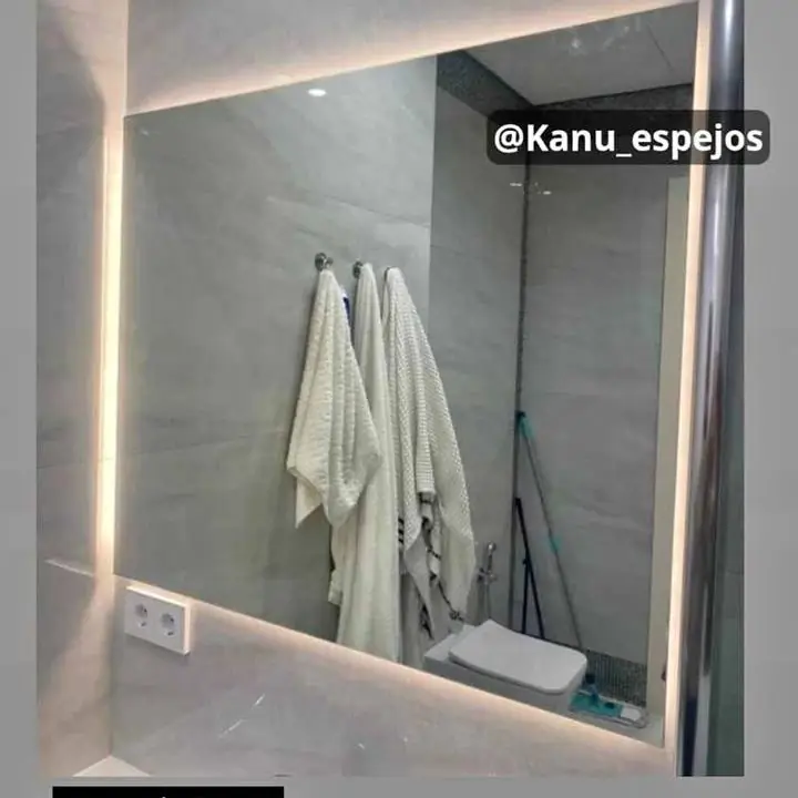 Espejo Cuadrado Led