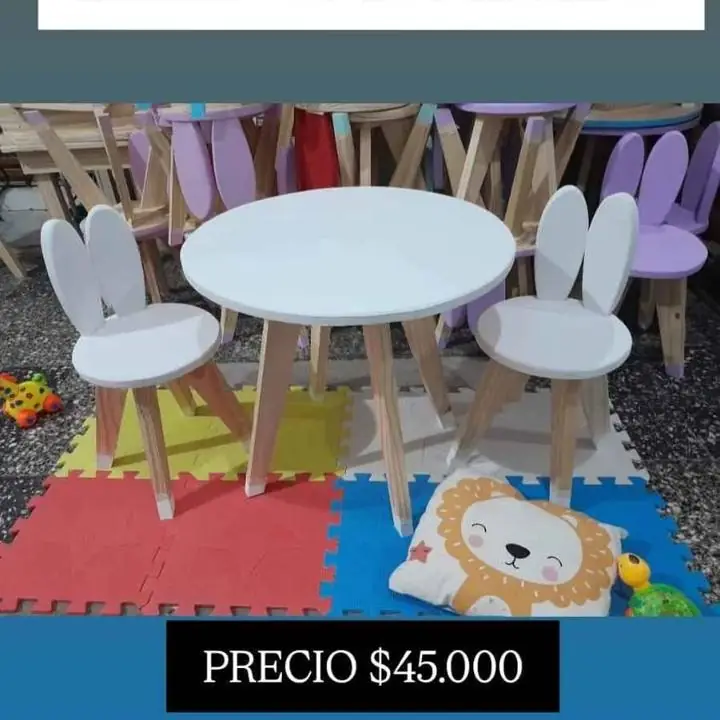Juego de Mesita + Sillitas