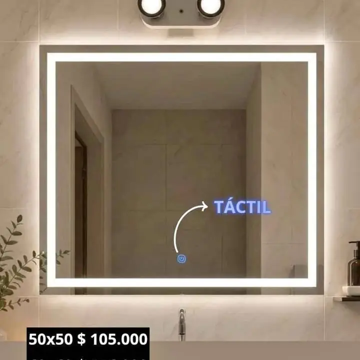 Espejo Touch Ideal para Baño