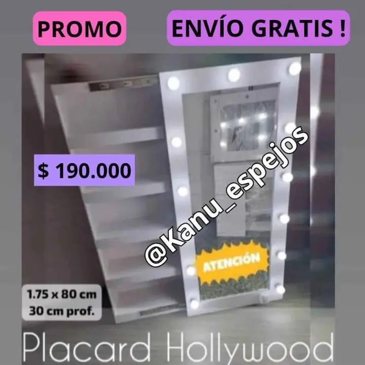Placard Hollywood