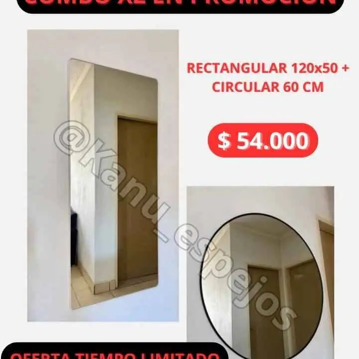 Combo ×2 Espejos en PROMOCIÓN