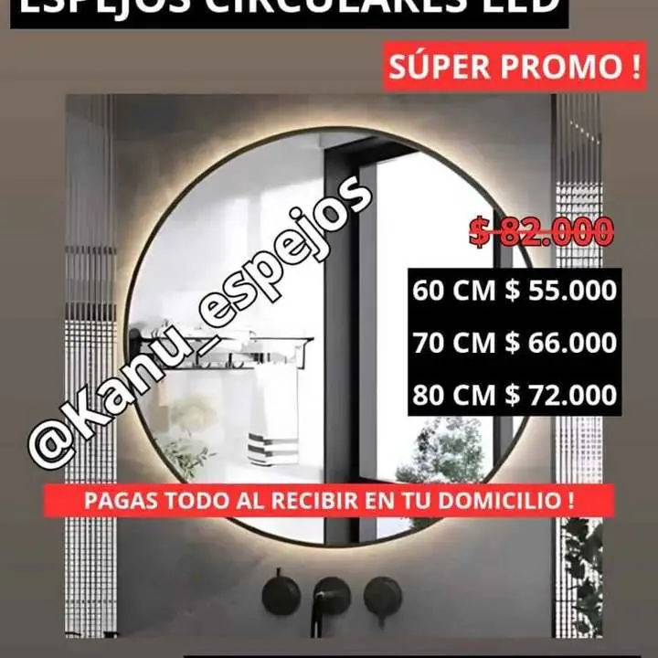 Espejo Circular Led PROMOO