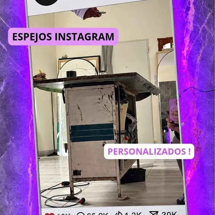 Espejo Instagram Ideal para Tu Local