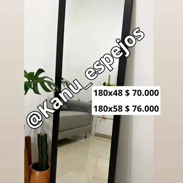 Espejo de Madera abonas al recibir