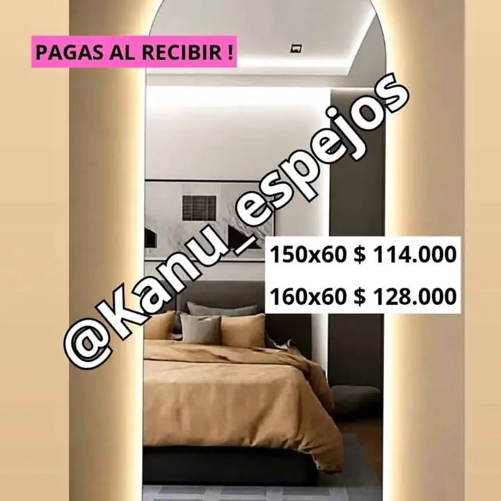 Espejo Arco Vestidor