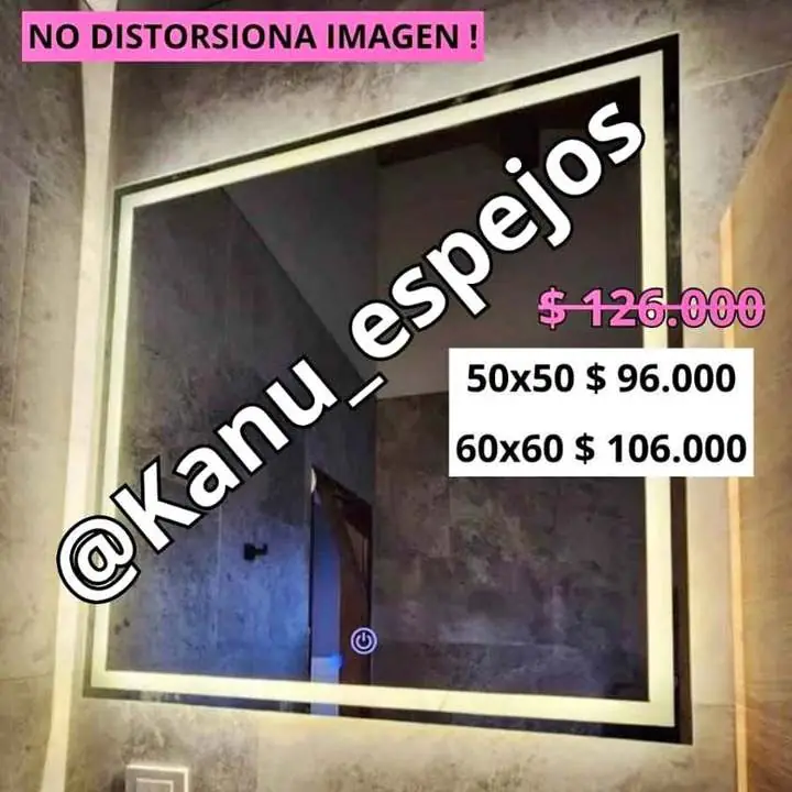 Espejo Sis. TOUCH Esmerilado