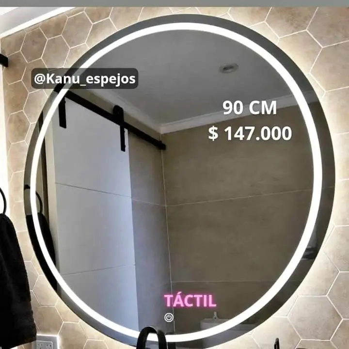 Espejo Touch Esmerilado PROMO