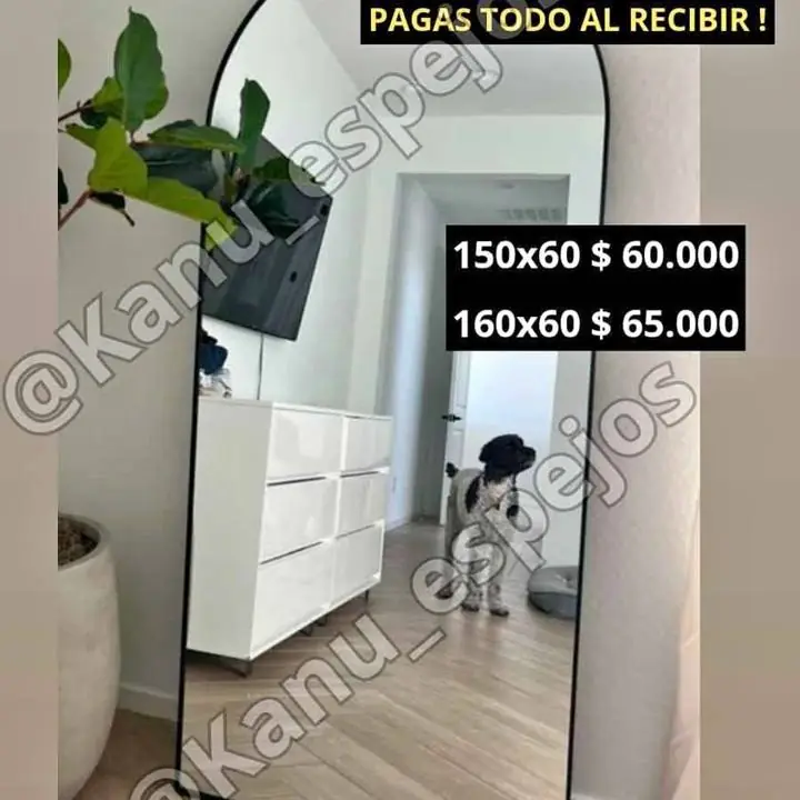 Espejo Arco Vestidor