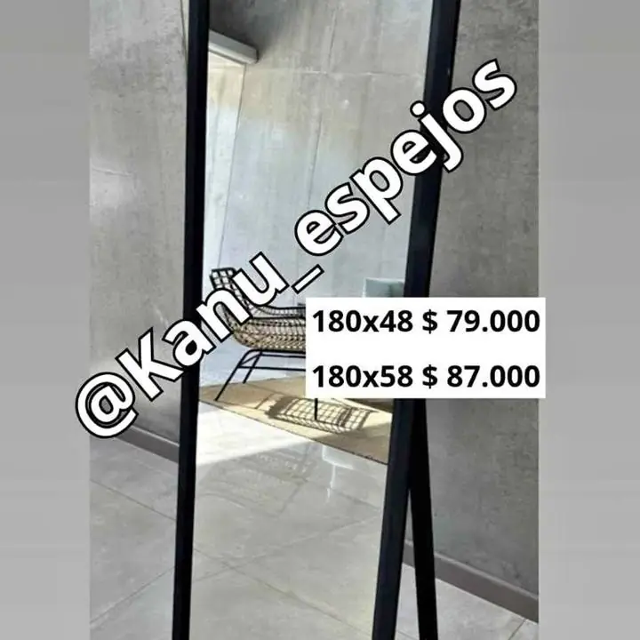 Espejo Álamo con Pie